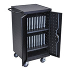 Luxor (LLTP18-B) 18 Laptop/Chromebook Computer Charging Cart, Black-Charging cart for Chromebook Computer