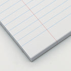 Merangue Writing Pads - College Ruled - 8" x 10" - White - 100 Sheets - 6 Pack-Each double-sided sheet measures 8 x 10 inches (20.3 x 25.4 cm)