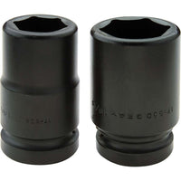 Gray Tools 1-7/16" X 1" Drive, 6 Point Deep Length, Impact Socket-Size: 1 7/16"