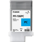 Canon PFI-106 Photo Cyan Ink (130ml) for IPF6300 / 6300S / 6400 / 6400S / 6450-Cyan