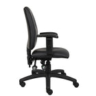 Nicer Furniture Fabric Ergonomic Task Chair with Adjustable Arms-Back tension adjustment knob