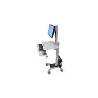 Ergotron 24-198-055 WorkFit-C Single LD Sit-Stand Workstation, Grey-Grey, steel