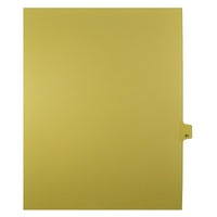 Mark Maker Legal Exhibit Index Tab Buff Single Tabs, 1/25th Cut, Letter Size, No Holes, Number 91, 25 Pack-Buff Single Tabs, 1/25th Cut