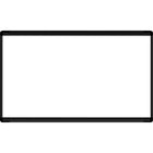 Quartet HD Widescreen Magnetic Dry-Erase Board, Black Frame, 30" x 18"-Magnetic dry-erase surface
