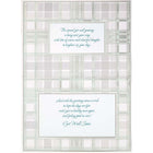 Rosedale Gold 5 1/2" x 8" Greeting Cards/Envelopes - 6 Pack-Printed on premium uncoated card stock