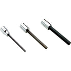 Gray Tools – Prise de 6 mm x 3/8 po, très longue tête hexagonale, douille au fini chromé-Taille : 6 mm