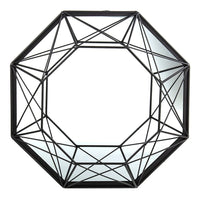 CTG – Miroir mural octogonal en fil métallique concave-Dimensions : 17,75 prof. x 5 larg. (po)