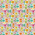 Millbrook Studios Flat Wrap, Robots, 12 Pack (57034)-Each sheet is 19" x 27"