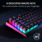 Razer BlackWidow V4 X Mechanical Gaming Keyboard - Green Switch-Multi-Function Roller And Secondary Media Keys: Convenient Control - Pause, play, skip and tweak everything from brightness to volume—the ultimate convenience as you enjoy your entertainment.