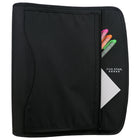 Five Star 2" Zipper Binder, Black-Easy grip spine