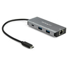 StarTech 3,Port USB,C Hub with LAN Port , 10Gbps , 2x USB,A & 1x USB,C-Adds one LAN port, one USB-C and two USB-A ports to your Mac, Windows, Linux or other USB-C laptop