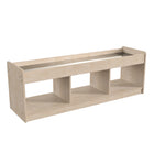 Flash Furniture - Unite de rangement modulaire ouverte Bright Beginnings de qualite commerciale à double face en bois pour salle-Resiste au jaunissement, aux taches et aux egratignures