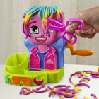 Play-Doh Hair Stylin' Salon-Imagine Wild Styles: There's lots of Play-Doh tools to complete the pretend hair salon experience! Cut hair to any length with the scissors, create curls with the pretend hair dryer, or use the crimper to add fun texture