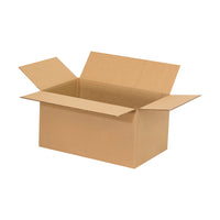 Boîtes d'expedition - 18 po L x 6 po l x 6 po H - 32ECT - Paquet de 25-Brun/ Kraft