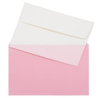 JAM Paper Cello Sleeves, A9, 5 7/16 x 8.63, Light Red, 100 Pack (2783144)-Shipping weight: 0.6 lbs
