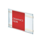 Azar Displays Adhesive-Back Nameplate, 11" x 6", 10 Pack (199622)-Made from Styrolux/PVC