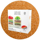Sandtastik Floral Coloured Sand, 25 lb (11.3 kg) Box, Marigold-Coarse grain with natural sparkle throughout