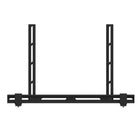 Kanto Universal Sound Bar VESA Mounting TV and Wall Mount - Black-Compatible TV VESA width ranges from 100-600 mm