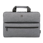 Swiss Gear 15.6" Laptop Sleeve with Carry Handles - Grey-Lockable zipper pullers can help keep content safe for pickpockets by hooking your own lock through the pullers