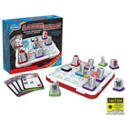 ThinkFun Laser Maze-Includes game grid, 60 challenge cards from beginner to expert, 11 game tokens (1 laser, 2 beam-splitters, 1 mirror, 1 cell blocker, 5 targets/mirrors and 1 checkpoint)