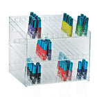 Azar Displays 12"W x 10.5"H x 8.5"D Cosmetic Display (222883)-Made from molded acrylic