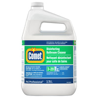 Comet Professional Disinfecting Bathroom Cleaner - Open Loop - 3.78 L-Comet cleaner combines the power of a heavy-duty restroom cleaner and surface deodorizer