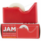 JAM Paper Modern Tape Dispenser, Red-Dimensions: 4.5 x 2.5