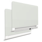 Quartet Horizon Premium Magnetic Glass Dry-Erase Board - 50" x 28"-Magnetic surface doubles as a bulletin board with Quartet Glass Board Rare Earth Magnets