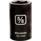 Dynamic Tools 1/2" Drive 6 Point SAE, 1-7/16" Standard Length, Impact Socket-Size: 1-7/16"