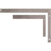Johnson Steel Carpenter Squares - 12 Pack-Blade Material: Steel
