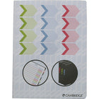 Cambridge Tab Business Notebooks, 9-1/2" x 7-1/4", 160 Pages-Colour tab accents on spine and front cover