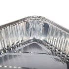 Luciano Multi Purpose Aluminum Foil Bake Pan, 12.25 x 10.75 inches, Silver, 50 Pieces-Packaging: total of 50 pieces