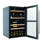 Hamilton Beach 43-bottle Dual Zone Wine Fridge - Stainless Steel-Dual temperature zones for red and white wine
