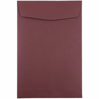 JAM Paper 6" x 9" Open End Catalog Envelopes - Burgundy - 25 Pack -Colour: Burgundy 