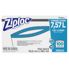 Ziploc Two Gallon Freezer Bags, 13" x 15", 100 Pack-Protect your food with Ziploc brand Freezer Bags.