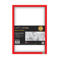 Seco Snap Poster Frame Case - 24" x 36" - Red-Poster Frame