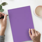 JAM Paper 8 1/2 x 14 Legal Size Recycled Cardstock, Brite Hue Violet Purple, 50 Pack-Legal Cardstock