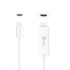j5Create USB-C to 4K HDMI Cable - Silver-No software required