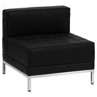 Flash Furniture – Divans HERCULES Imagination en cuir noir, 5 modules (ZBIMAGSET17)-Assemblage nécessaire