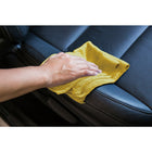 ATTAX Multi-Purpose Microfiber Cloth - Yellow - 25 Pack (JS1616YE25)-25 Pack