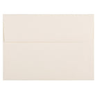 JAM Paper A7 Invitation Envelopes, 5.25 x 7.25 Strathmore Natural White Linen, 100 Pack (82011g)-Natural white