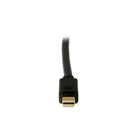 StarTech 10 ft Mini DisplayPort to DVI Adapter Converter Cable, Mini DP to DVI 1920x1200, Black-Compatible with Intel® Thunderbolt™ devices that are capable of outputting a DisplayPort signal