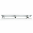 JAM Paper Metal 3 Hole Punch - White - 10 Sheet Capacity-The scraps from punching holes will be trapped in the handy tray on the bottom, ensuring there will be no more mess on your desk