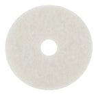 3M Professional Floor Cleaning Pads for Polishing - White - 20" Diameter - 5 Pack-Can be used to polish wood floors, spray cleaning or dry buffing soft finishes (using a rotary machine)