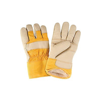 Zenith Safety Fitters Gloves, Large, Grain Furniture Palm, Boa Inner Lining, 24 Pack-Cuff Material: Starched