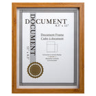 Office Works Woodgrain Document Frame, 11 x 8 inches, Beige, 12 Pieces-Measurement: each picture frame measures 8.5" x 11 in dimensions and will perfectly hold any document or certificate