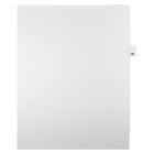 Mark Maker Legal Tabs - Letter Size - White - 1/25th cut - 25 tabs per package - 5 packages Pack - Number 83-White Single Tabs