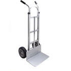 Kleton Knocked Down Hand Truck, Dual Handle, Aluminum, 52" Height, 500 Lbs. Capacity (MN032)-Capacity: 500 lbs.