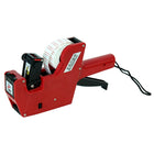 Motex 5500 8-Digit Labeller, Red (38-1109-8)-Labelling Gun