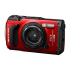 OM System Tough TG-7 Digital Camera - Red-12 Megapixel high speed CMOS Image Sensor